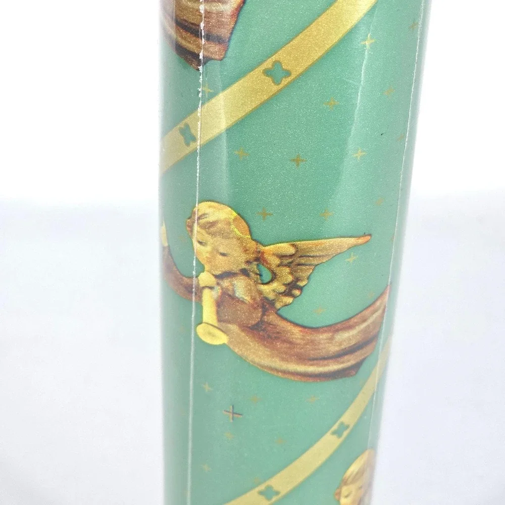 M. J. Hummel Christmas Wrapping Paper 40 sq ft Vintage 1993 Flying Angels Sealed